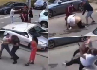 Brutalna tuča rođaka nasred ulice u Novom Pazaru: Udarali se rukama i motkom, snimak je uznemirujuć! Brutalna tuča rođaka nasred ulice u Novom Pazaru: Udarali se rukama i motkom, snimak je uznemirujuć! - featured image