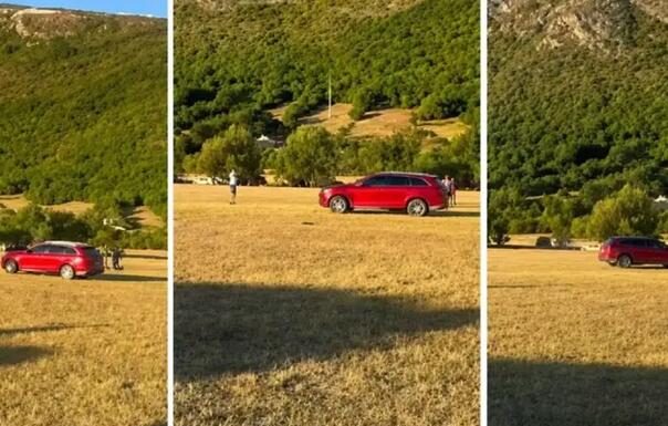 SNIMAK KOJI LEDI KRV U ŽILAMA: Automobil uletio u grupu ljudi u BiH, nastao haos