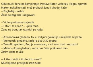 VIC DANA: Muž i žena na kampovanju
