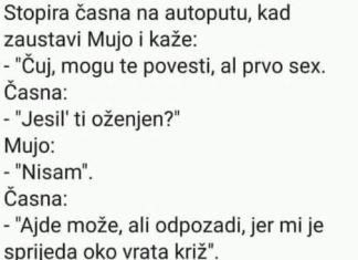 VIC DANA: Časna sestra i Mujo