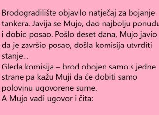 VIC DANA: Bojanje tankera