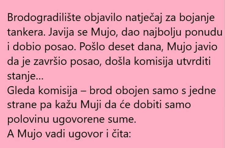 VIC DANA: Bojanje tankera