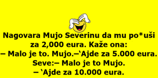 VIC DANA: Nagovara Mujo Severinu