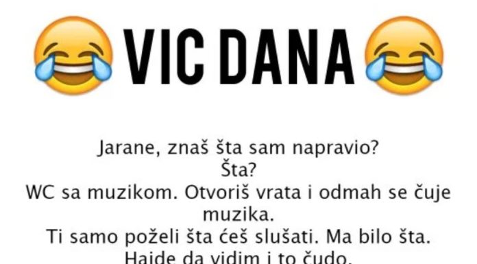 VIC DANA: WC S MUZIKOM