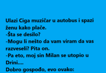VIC DANA: Ulazi Ciga muzičar u autobus