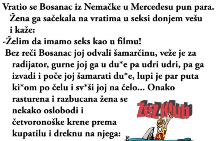 VIC DANA: Vratio se bosanac iz Njemačke u Mercedesu