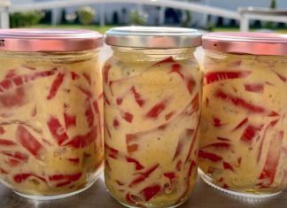 Paprike u senfu bez konzervansa: Recept za pikantnu zimnicu koja se odlično slaže uz pečenje i roštilj Paprike u senfu bez konzervansa: Recept za pikantnu zimnicu koja se odlično slaže uz pečenje i roštilj - featured image