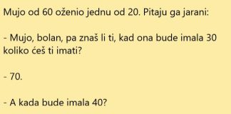VIC DANA: Matori Mujo oženio mlađu
