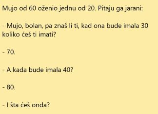 VIC DANA: Matori Mujo oženio mlađu
