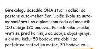 VIC DANA: Ginekolog odlučio da postane automehaničar